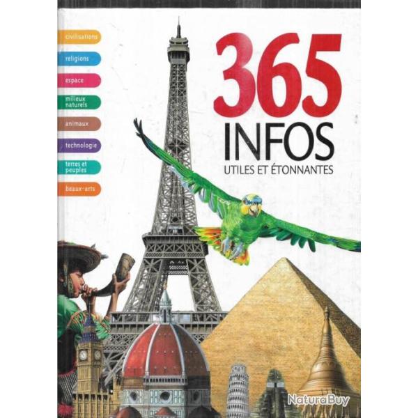 365 infos utiles et �tonnantes