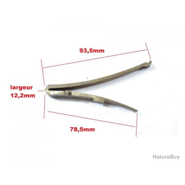 Grand ressort pour platine de pistolet ou fusil � chien. Restauration arme ancienne collection (B)