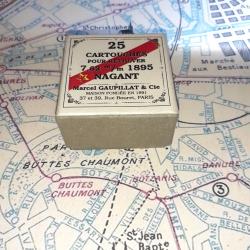 7,62 Russe; 7,63 C96; 7,65 mm Luger: Reproduction boite munitions (vide) Collection GA 8888956