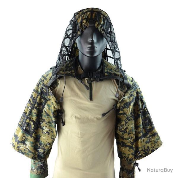 Ghillie - capuche de sniper customisable - LIVRAISON GRATUITE !!