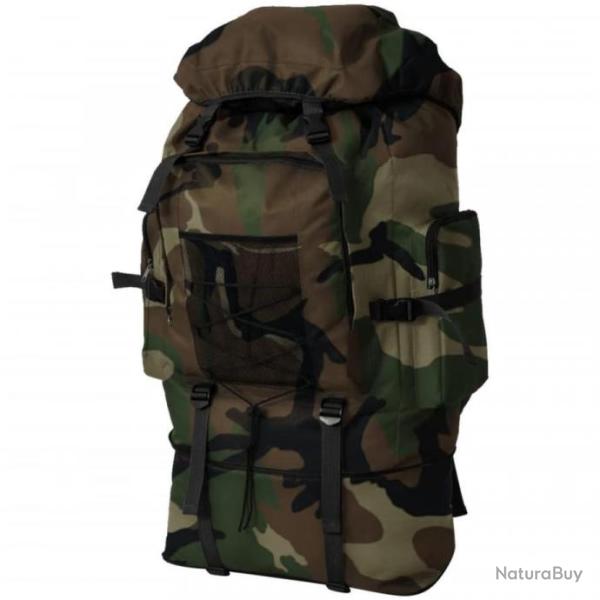 Sac � Dos Camouflage Militaire 100 L d'Arm�e XXL 100 L Camouflage Chasse Randonn�e Camping