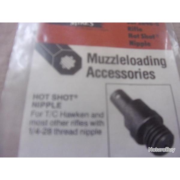 chemin�e Uncle Mike 's  pour poudre noire filetage 1/4 -28