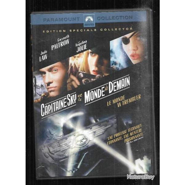 capitaine sky et le monde de demain dvd jude law, ang�lina jolie, paltrow