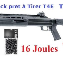 Pack pr&ecirc;t &agrave; tirer  Fusil TX 68  T4E ( 16 joules)
