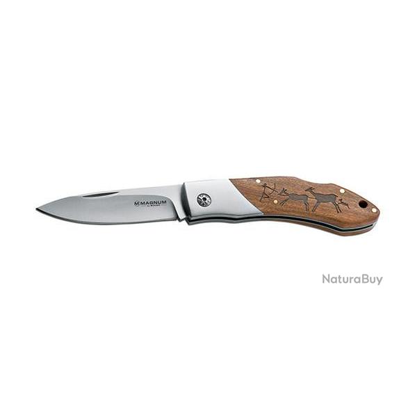 COUTEAU BOKER MAGNUM CAVEMAN STEEL 82MM