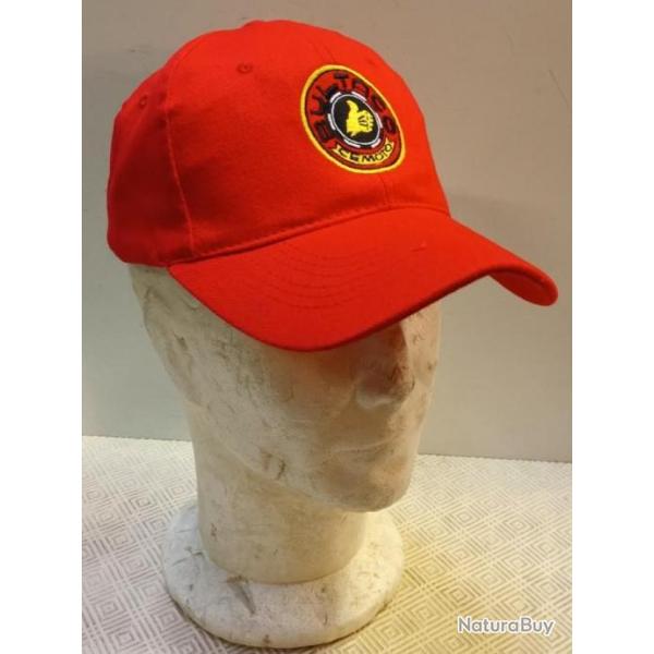Casquette rouge BULTACO ( moto cross trial SHERPA PURSANG LOBITO FRONTERA ESPANA ESPAGNE SPAIN  cap