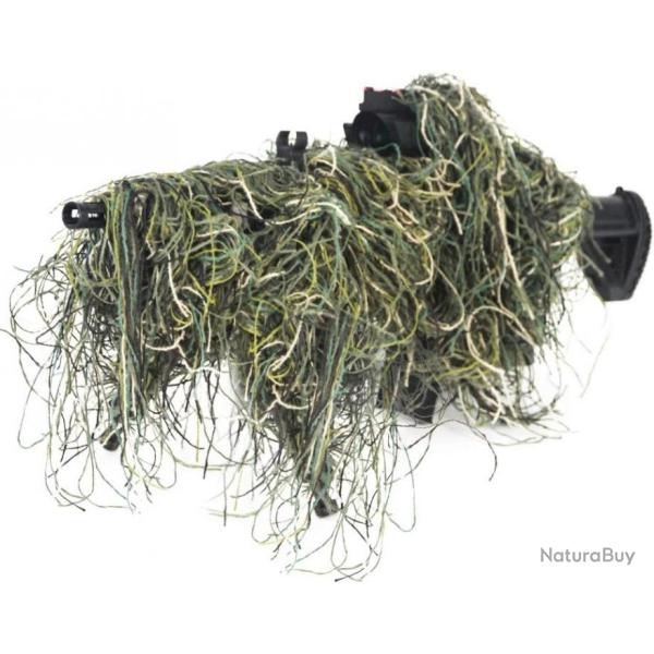 Housse de camouflage pour fusil - 170 cm - Design 3D - Livraison gratuite et rapide