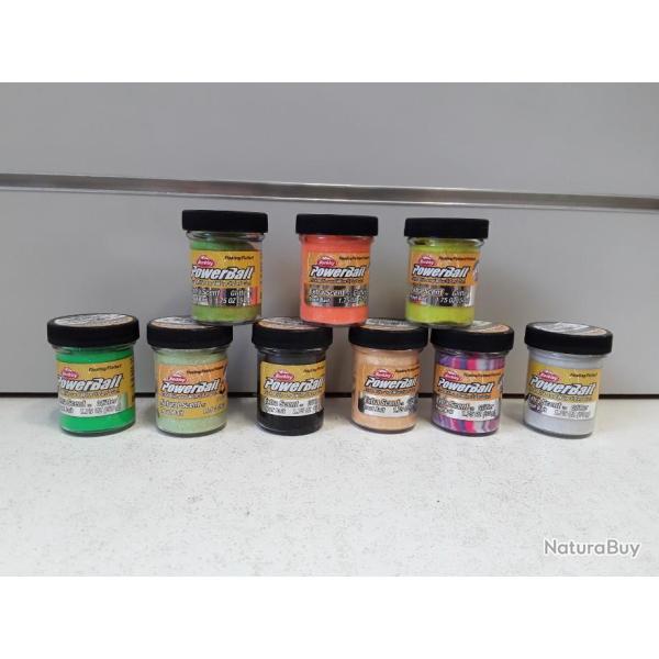 1 POT DE PATE A TRUITE BERKLEY POWERBAIT COLORIS AU CHOIX!