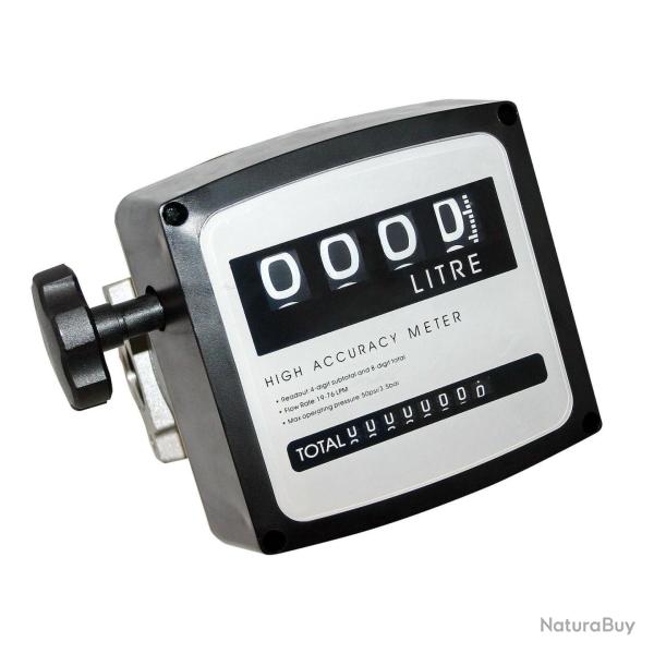 Compteur diesel ou � fuel 3 bar 19-120l/min raccords 1" pour pompe diesel/fuel 16_0002521