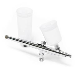 A&eacute;rographe professionnel r&eacute;gulation double buse-aiguille 0,3 mm 16_0000788