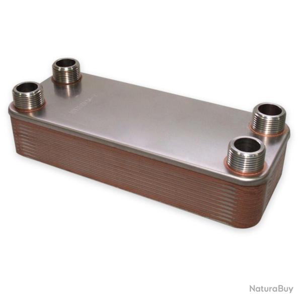 changeur de chaleur thermique acier inoxydable 20 plaques max 115 kw eau solaire 16_0000830