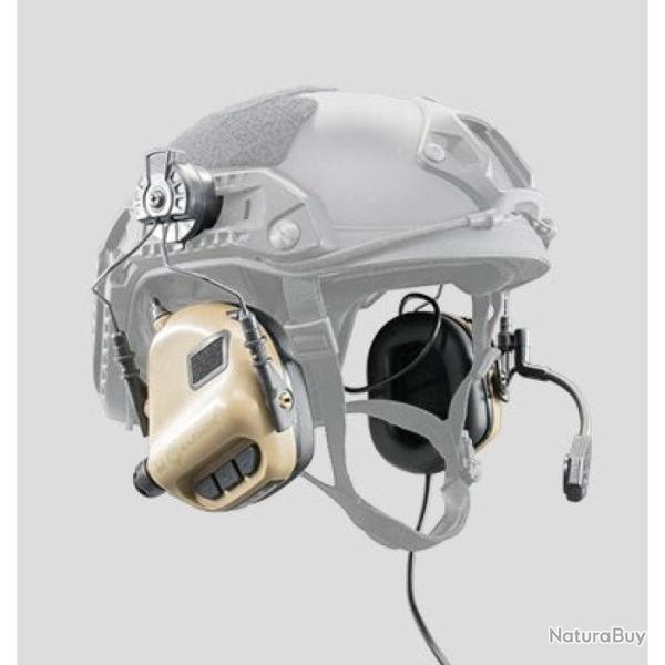 Casque Earmor M32H MOD3 Noir - Tan