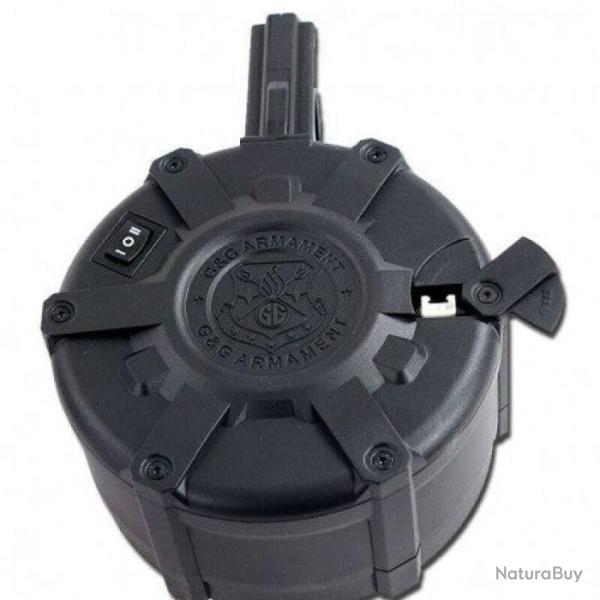 Chargeur G&G AEG M4 2300 Cps Drum Electrique Default Title