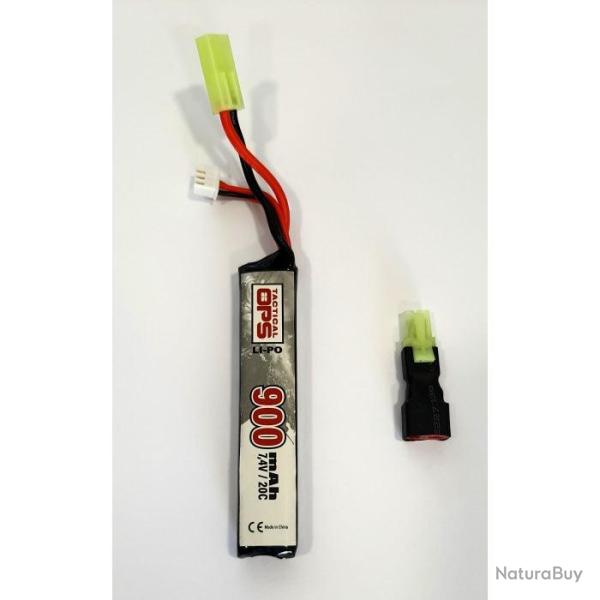 Batterie LI-PO Tacticalops 7.4V - 900mAh
