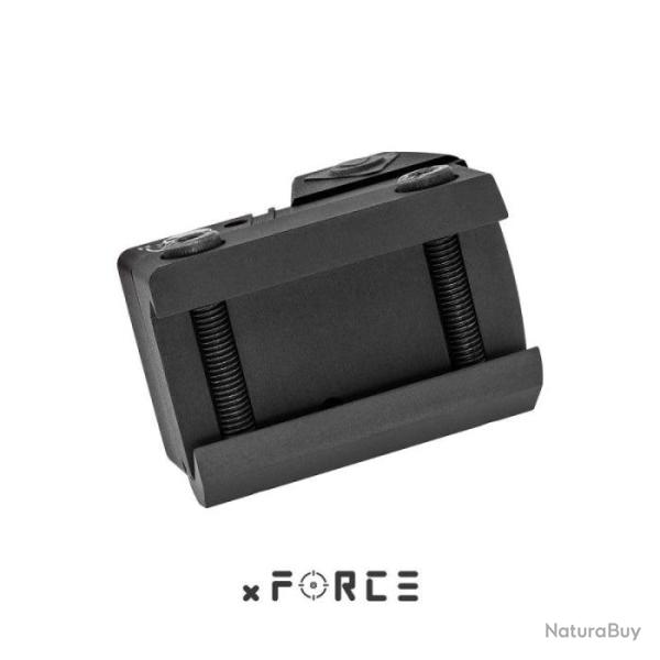 Point rouge mini solaire Tacticalops - Noir