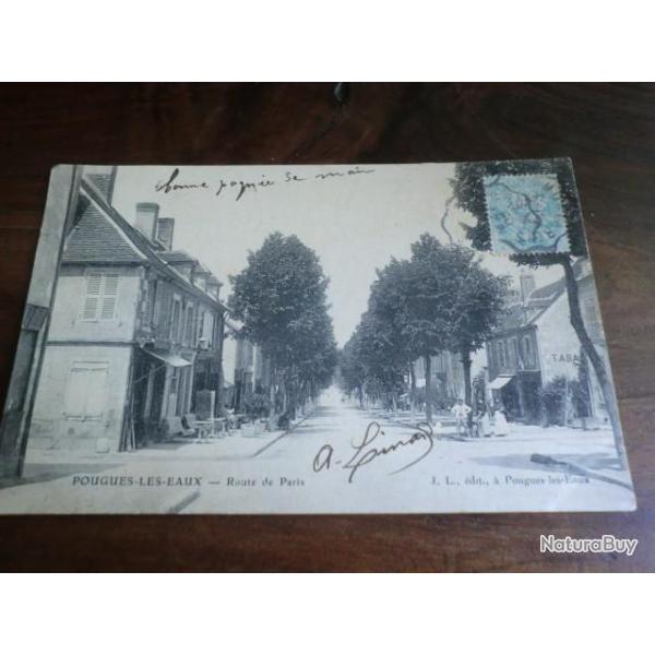 CP  dp 58  POUGUES LES EAUX