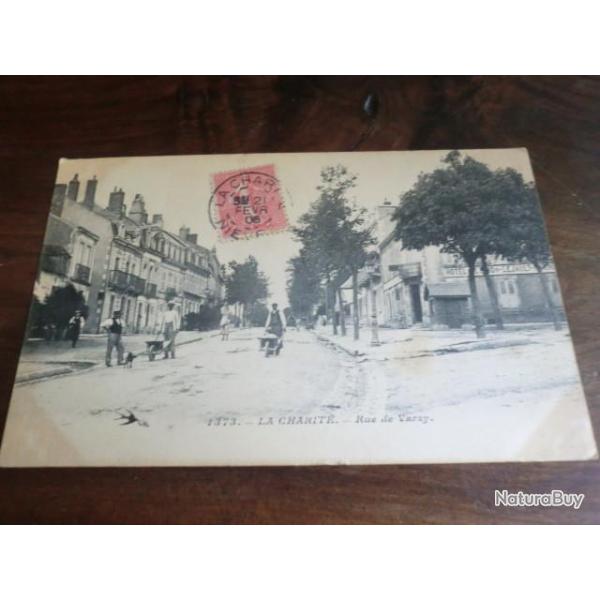 CP  dp 58  LA CHARITE  RUE DE VARZY