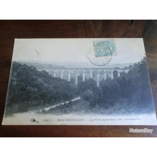 CP  dp 58  MONTREUILLON  LE PONT AQUEDUC