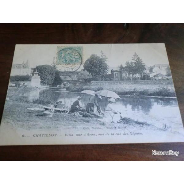 CP  dp 58  CHATILLON  VILLA SUR L ARON