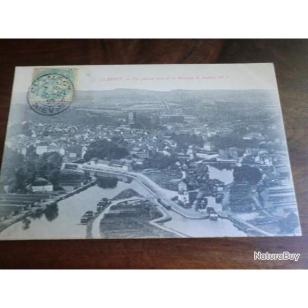 CP  dp 58  CLAMECY  VUE GENERALE  1