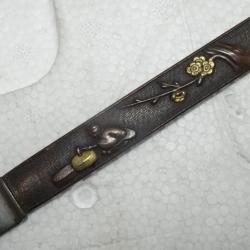 J88) lot ,  kozuka  , beau couteau  japonais