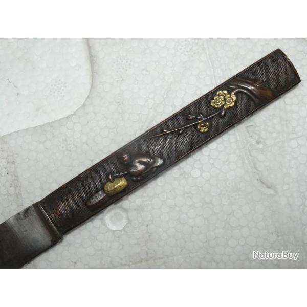 J88) lot ,  kozuka  , beau couteau  japonais