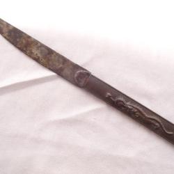 E89)  lot kozuka  , beau couteau japonais