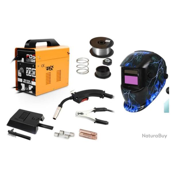 Kit de poste � souder � gaz num�rique + Masque de soudure automatique - Livraison gratuite et rapide