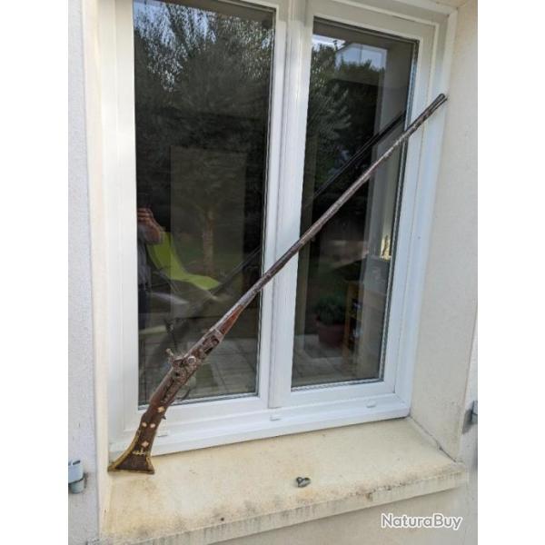 ancienne MOUKALA FUSIL A SILEX XIX me