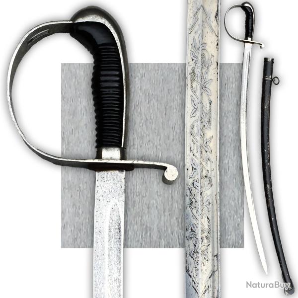 SUPERBE & RARE SABRE D'OFFICIER BAVAROIS LAME GRAV�E SOLINGEN ALCOSSO SOLINGEN WW1 ORIGINAL
