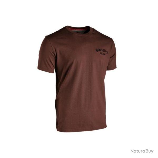 Tee shirt Winchester Colombus Marron