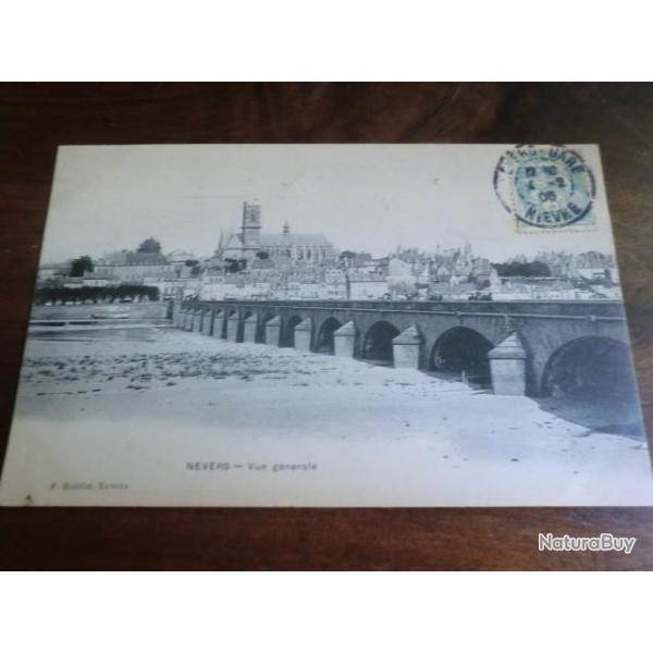 CP  dpt 58  NEVERS VUE GENERALE