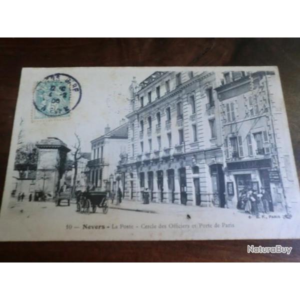 CP  dpt 58  NEVERS LA POSTE