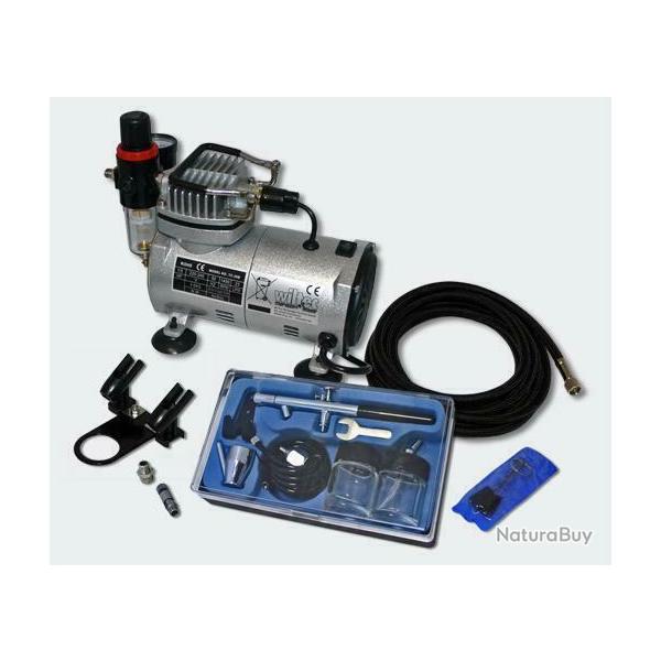 Kit compresseur airbrush pour dbutants avec un pistolet 16_0002296