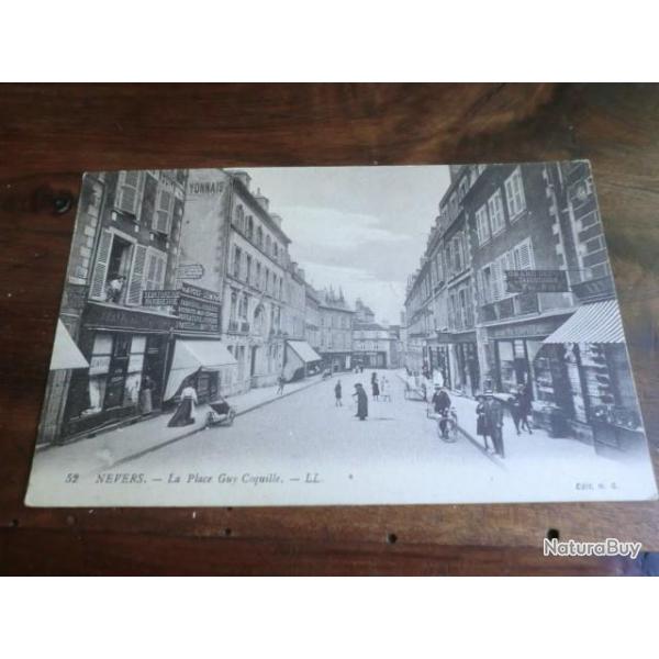CP  dpt 58  NEVERS LA PLACE GUY COQUILLE