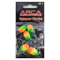 Palettes &agrave; truite Spinner Blades Taille 1 Arca frietiger