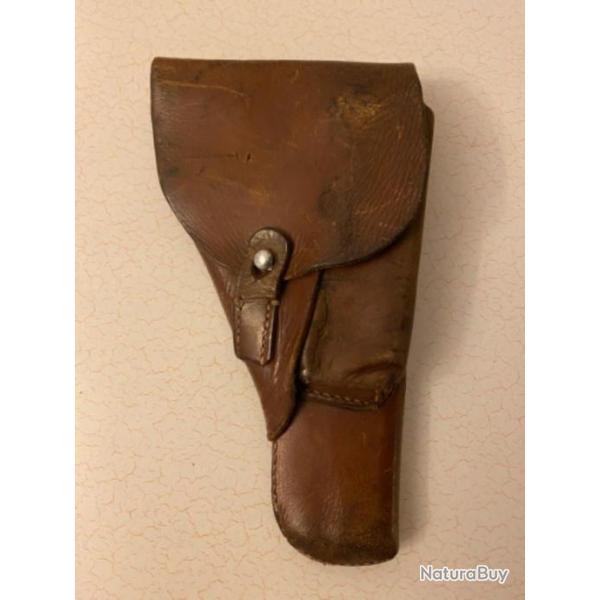 WALTHER P38 Softshell holster ,,dla 41,, original, de la Seconde Guerre mondiale.