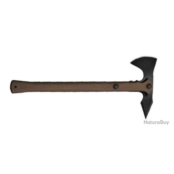 Tomahawk Cold Steel Trench Hawk Flat Dark Earth Lame Acier 1055 Forg�e Etui Secure-Ex CS90PTHF