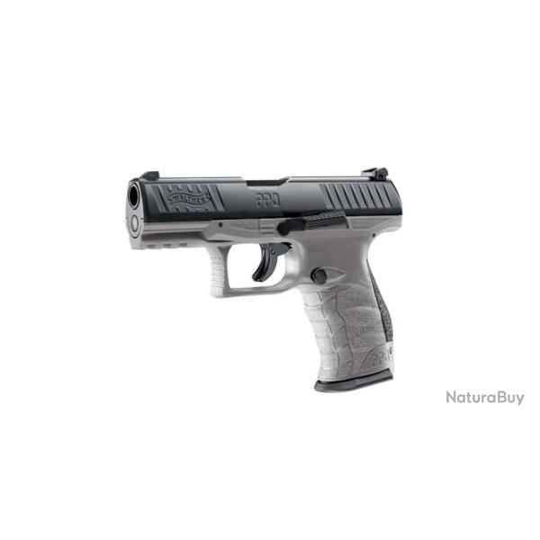 Pistolet WATHER PPQ M2 T4E Calibre 43 (Billes en caoutchouc) Puissance 5 joules Gris Tungsten