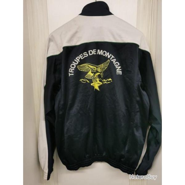 Veste de surv�tement de l'Arm�e Fran�aise + marquage - OCCASION