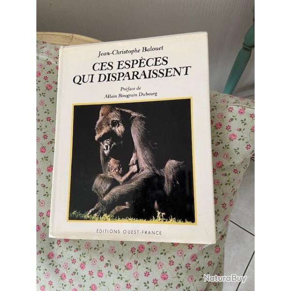 livre ces espces qui disparaissent