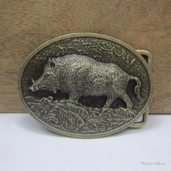 Boucle de ceinture sanglier