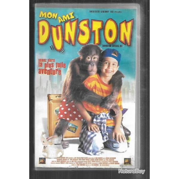 mon ami dunston , orang-outan  comdie  vhs , vido