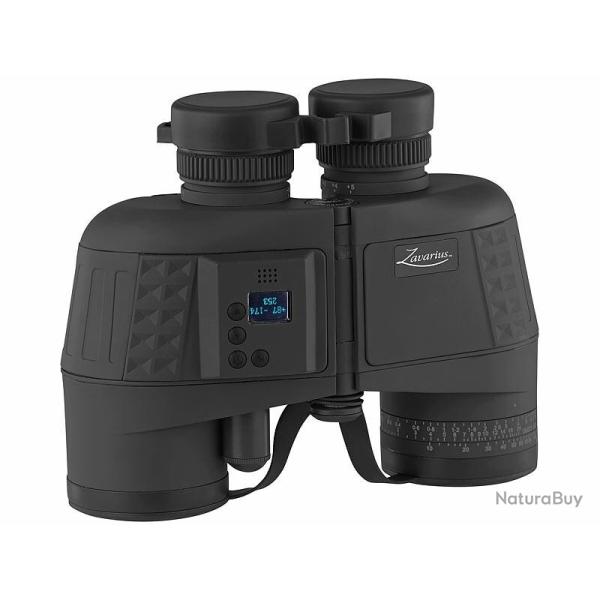 Jumelle Militaire Marine Ecran OLED Boussole Altim�tre Thermom�tre 7x50 Prisme Porro Etanche Qualit�