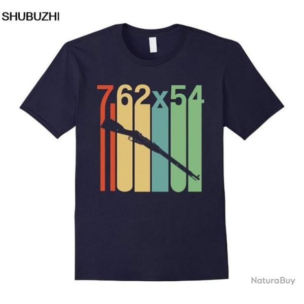T-shirt 7,62x54r mosin nagant vintage