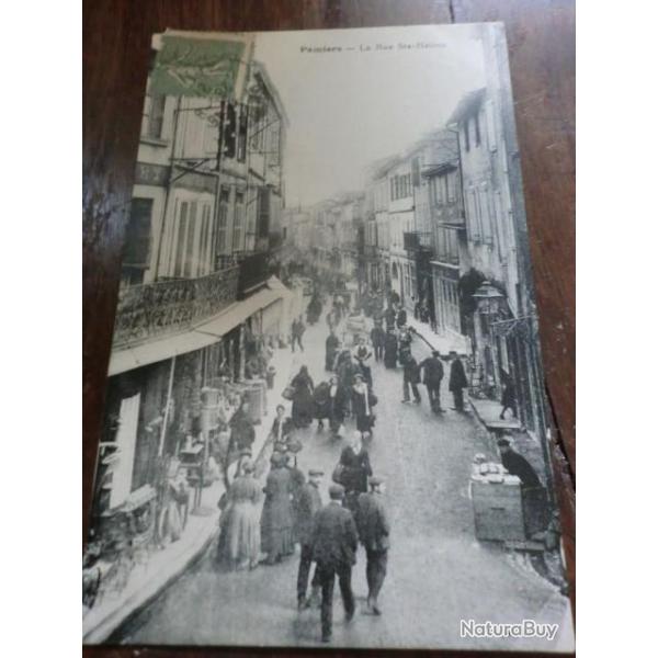 CP  Dpt  09   PAMIERS  LA RUE STE HELENE
