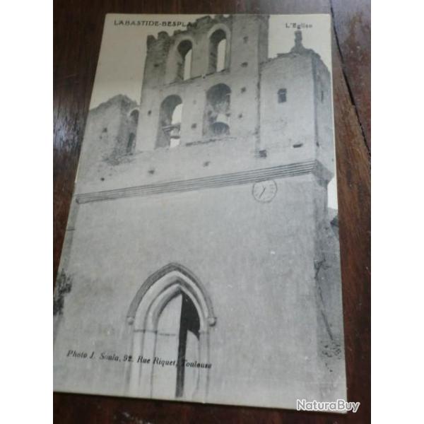 CP  Dpt  09   LABASTIDE BESPLAS  L EGLISE