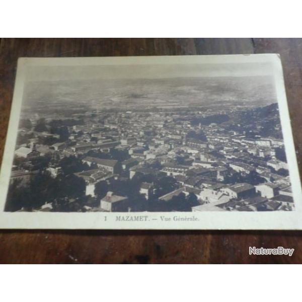 CP  Dpt  09  MAZAMET VUE GENERALE