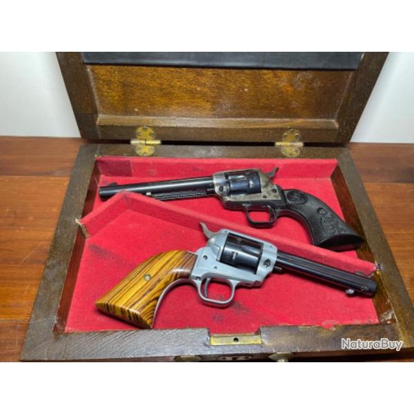 Coffret COLT'S frontier scout'62 cal 22 lr + PeaceMaker 22 lr