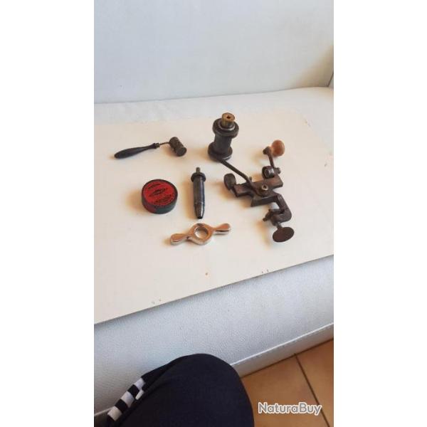 lot no 3 sertisseur et divers objets